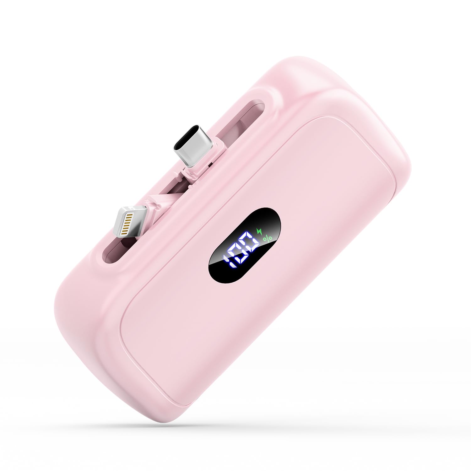 Amazon | モバイルバッテリー 小型 6800mAh MFi認証 【新登場 & タイプ